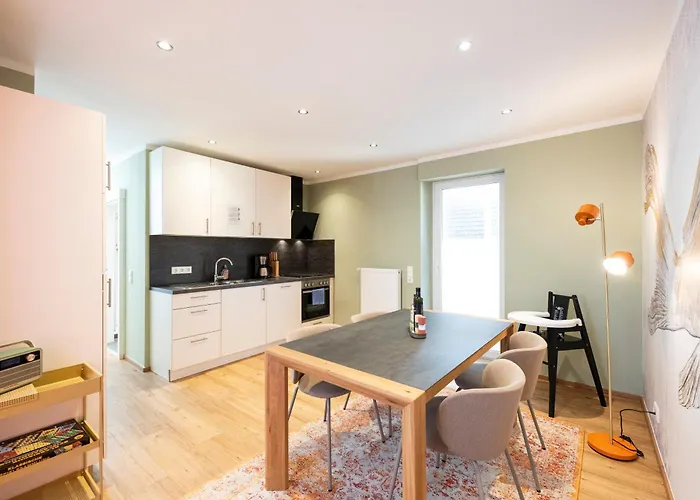 Apartament Bunter Hund - Hund, Parkplatz, Wintergarten