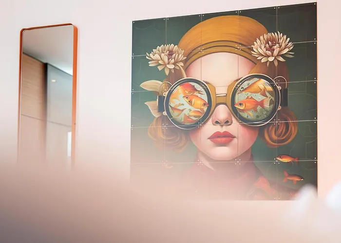 Apartament Bunter Hund - Hund, Parkplatz, Wintergarten